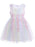 Flower Girl Dresses White Jewel Neck Polyester Cotton Sleeveless Knee-Length A-Line Embroidered Formal Kids Pageant Dresses