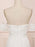 White Lace Wedding Dress Floor Length Sheath Sleeveless Lace Sweetheart Neck Bridal Dresses Train Dress
