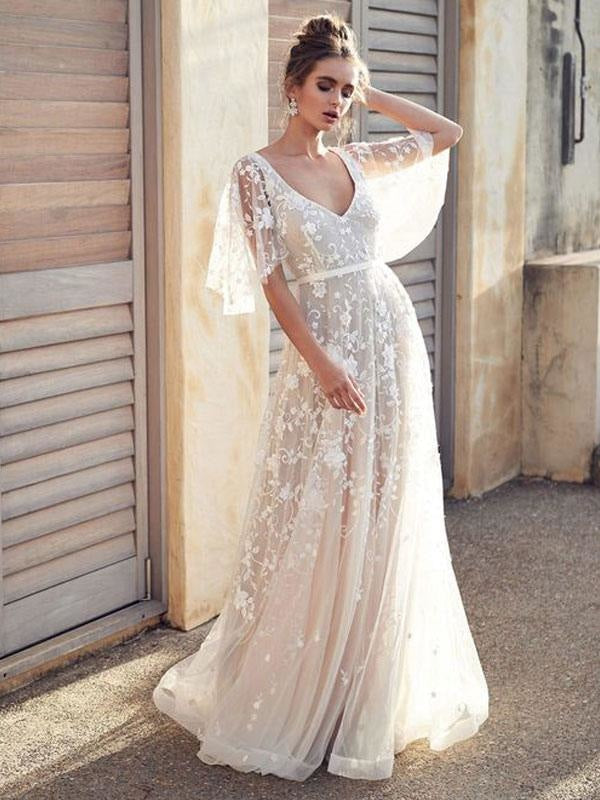 https://www.bridelily.com/cdn/shop/products/white-lace-wedding-dress-v-neck-a-line-short-sleeves-backless-bridal-dresses-944_600x800.jpg?v=1682737230