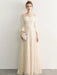 White Prom Dresses Long Off Shoulder Long Sleeve Maxi Formal Evening Gowns