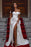 White Simple A-line Off-the-shoulder satin wedding dresses - Prom Dresses