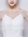 White Tulle White Wedding Wraps | Bridelily - wedding wraps