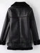 Winter Casual Black Going out Winter Short Fur Coats - womens furs & leathers
