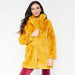 Winter Daily Regular Stand Long Faux Fur Coats - womens furs & leathers