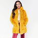 Winter Daily Regular Stand Long Faux Fur Coats - womens furs & leathers