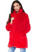 Winter Daily Regular Stand Long Faux Fur Coats - Red / S - womens furs & leathers