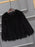 Women Shaggy Faux Fur Coat Solid Color Long Sleeve Short Jacket