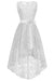 Women White Lace Elegance Wedding Bridesmaid Girl Dresses - White / S - lace dresses