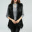 Womens Daily Fall & Winter Faux Fur Vest Coat - S / Black - womens furs & leathers