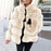 Womens Daily Street Winter Regular Faux Fur Coat - S / White - womens furs & leathers