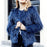 Womens Winter Daily Fashion Street Faux Fur Coat - S / Dark Navy - womens furs & leathers
